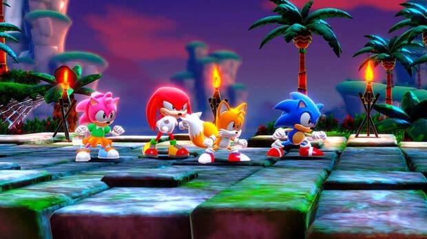 Todos los personajes que conforman el equipo clásico de Sonic serán jugables en 'Sonic Superstars'.
