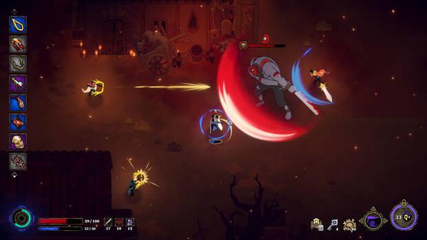 En el juego completo solo puedes revivir una vez, despus te expulsan de la sesin. La dificultad es fija, as que se va haciendo ms fcil conforme mejoramos nuestro personaje.