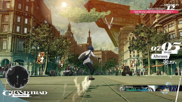 El mundo combina fantasa clsica con algunos guios ms modernos, como se puede ver en esta imagen.