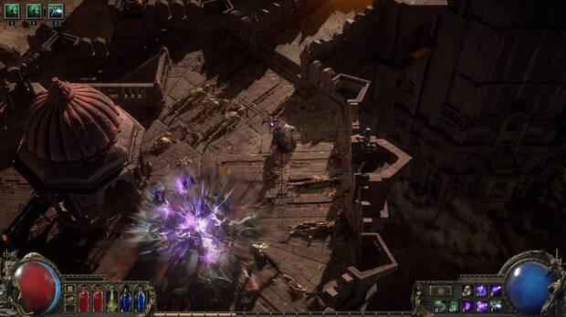 La sensación de escala ha mejorado mucho sin llegar, por lo que hemos visto, al nivel de Diablo 4.