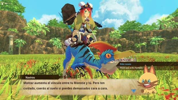En ambos juegos encarnamos a un Rider. A diferencia de los cazadores, forjan vínculos con los monstruos y luchan junto a ellos.