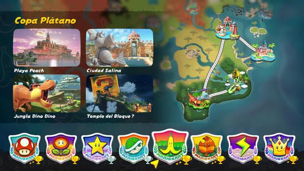 El modo Grand Prix vuelve, pero ahora con circuitos conectados a modo de rally: una de las mejores innovaciones del juego.