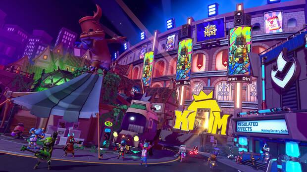 Hay un montn de niveles de progresin que subir para desbloquear elementos decorativos para nuestro avatar y su base.