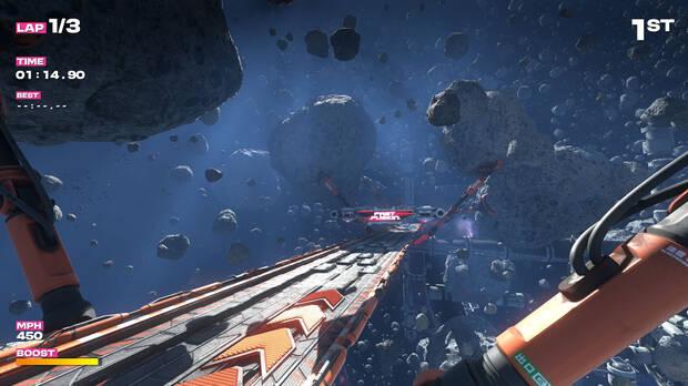 El modo Time Trial es uno de los tres que tenemos a nuestra disposición.