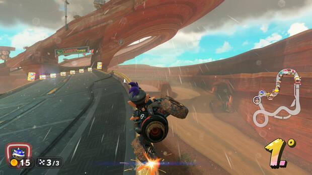 La forma de recorrer los circuitos ha cambiado, con la posibilidad de aprovechar los elementos del escenario.