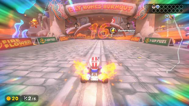 El modo supervivencia te pone al lmite, con carreras en que la tensin sube a medida que te acercas a las metas.