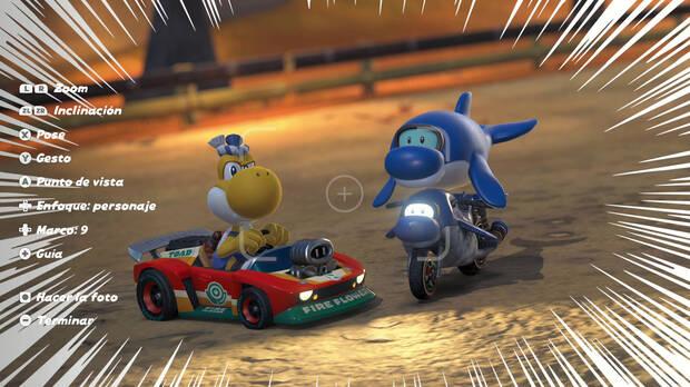 Tenemos modo foto para utilizarlo en mundo abierto y crear nuestras propias postales con varios efectos disponibles.