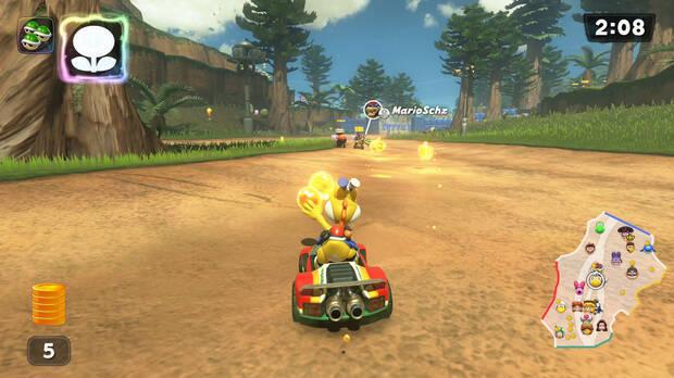 Clsicos como batallas de monedas y de globos regresan en partidas que se disfrutan mucho en multijugador.