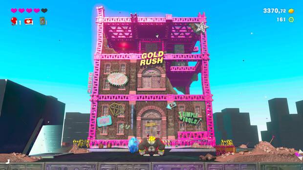 Existen muchos desafos. Qu tal destruir este edificio a base de puetazos dentro de un tiempo limite?