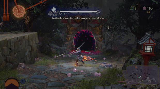 Aun con la pantalla repleta de objetos, el rendimiento es bueno.