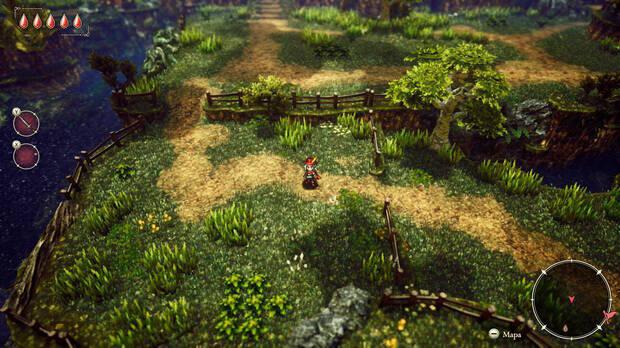 Esta aventura es un homenaje a los action RPG clásicos de la época de 16 bits.