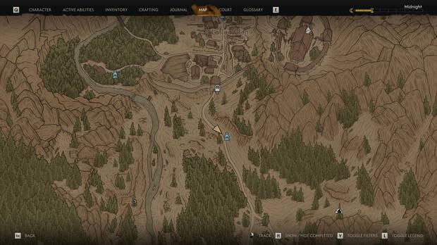 Esta es solo una pequeñísima región del mapa: parece un juego gigantesco en dimensiones.
