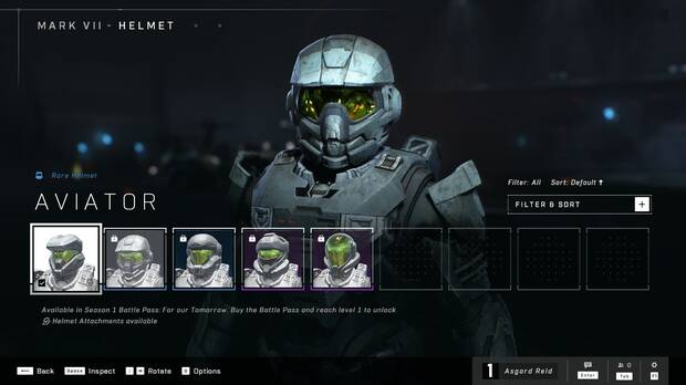 La cantidad de posibilidades que tenemos para personalizar el aspecto de nuestro Spartan son gigantescas, desde cada pieza de su armadura hasta sus armas, vehículos e incluso IA asignada.