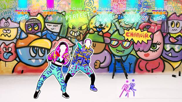 En Bum Bum Tam Tam, de varios intérpretes, los escenarios tienen dibujos del artista callejero Chanoir.
