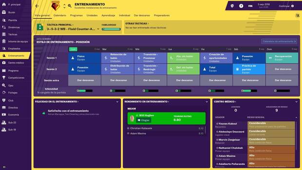 Los entrenamientos han sido cotejados con los programas de cientos de preparadores físicos reales del mundo del fútbol y son muy detallados y eficientes.