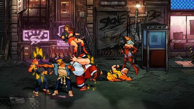 Los estilo artístico de este nuevo 'Streets of Rage' está generando mucha controversia.