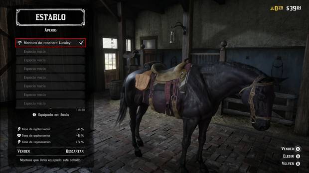 Podemos comprar todo tipo de complementos estéticos y de rendimiento para el caballo.