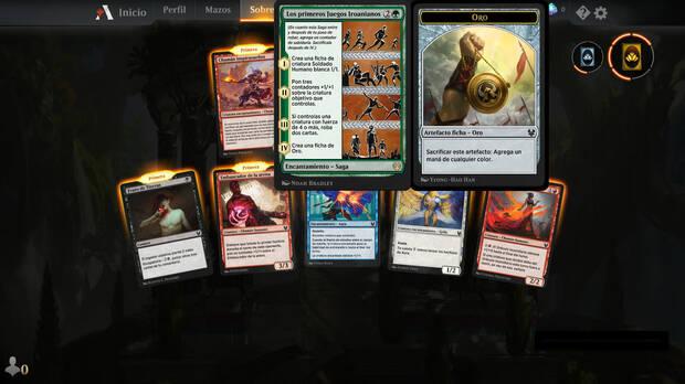 Las Sagas, un subtipo de encantamiento, son una de las grandes novedades de esta ampliación de cartas.