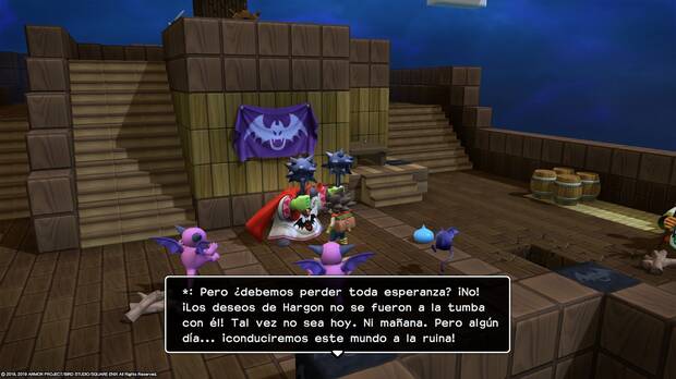 Un grupo de seguidores de Hargon adora la destrucción, y como constructores, eso nos convierte en su enemigo.