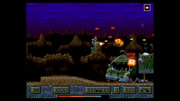 Esta obra iba a aparecer en 1994 bajo el nombre de Hardcore en Mega Drive, Mega CD y también en Amiga, pero fue cancelada.