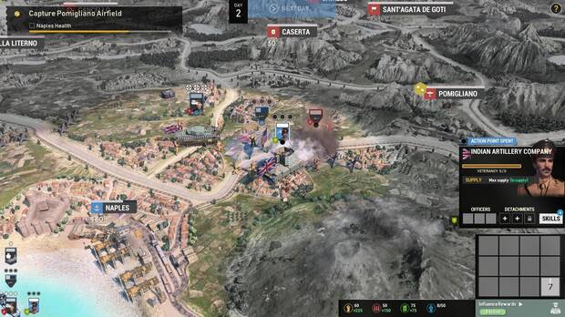 El nuevo mapa táctico nos recordará al de juegos como 'Total War'.