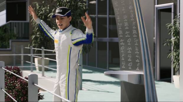 Acompañaremos a Aiden a lo largo de tres temporadas, una en la F2 y dos en la máxima exigencia de la F1.