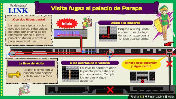 Las guías de estrategia de las pruebas legendarias tienen un diseño fantástico que nos recuerda a las guías y manuales de instrucciones de la época.
