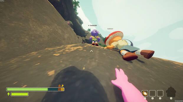 La cooperacin es fundamental para tratar de alcanzar la cima. 