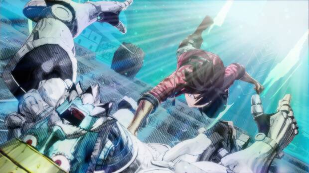 A los jefes ms importantes los rematamos con una secuencia especial que imita las escenas del manga y el anime.