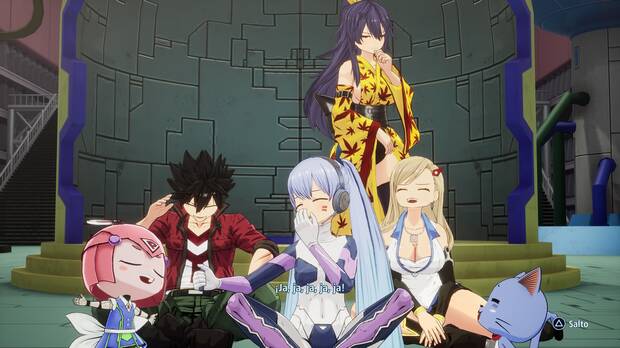 Los personajes y la recreacin del arte de Mashima es lo mejor del juego a nivel visual.