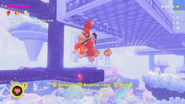 A veces orientarse en el nivel puede ser complicado, pero subirte a un lugar elevado puede ayudar mucho.