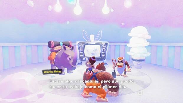 Tenemos de vuelta a viejos conocidos, haciendo un buen trabajo a la hora de plasmar el universo de Donkey Kong.