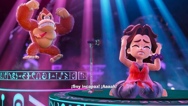 Hay unas cuantas secuencias, y estn bastante trabajadas, con un doblaje al espaol bastante cuidado.