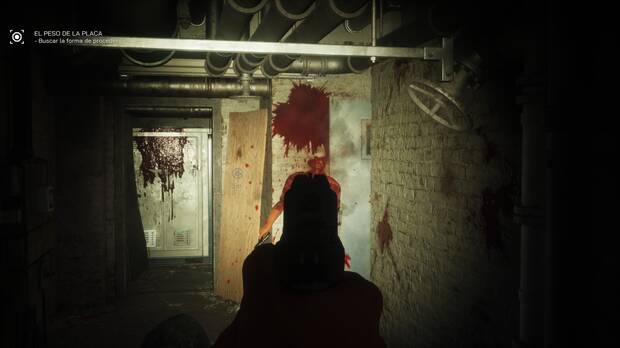 Cuando controlamos a Alex Murphy nos pueden abatir en apenas un par de disparos, aunque contamos con regeneracin de vida automtica.