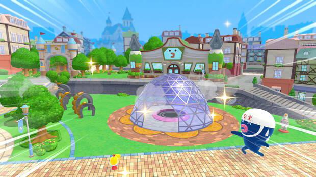 Poco a poco iremos mejorando nuestra plaza con el dinero de nuestros minijuegos.