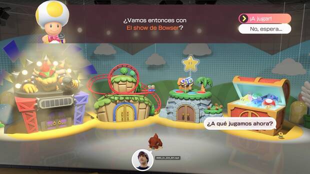 Podemos escoger entre varias modalidades dentro de Jamboree TV, aunque hay pocos minijuegos en total.