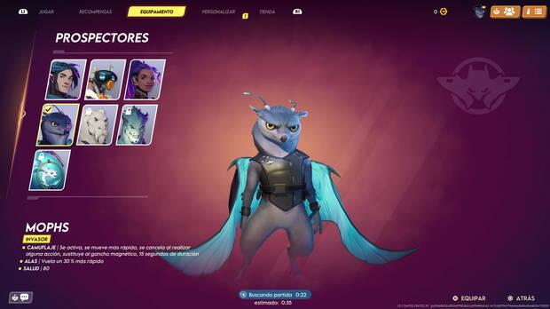 A medida que progresamos vamos desbloqueando nuevos personajes, cada uno con sus habilidades nicas.