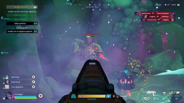 La vertiente shooter a pie es importante, con asaltos en distintas localizaciones para obtener valiosos botines.