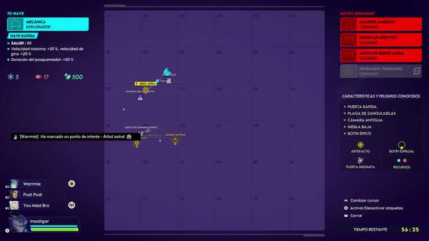 Los mapas se generan de forma procedural y son bastante extensos, con cantidad de sitios que visitar.