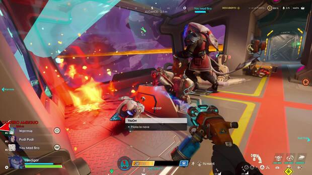 Si nuestra nave sufre daos, tendremos que acudir rpidamente a reparar los elementos afectados.