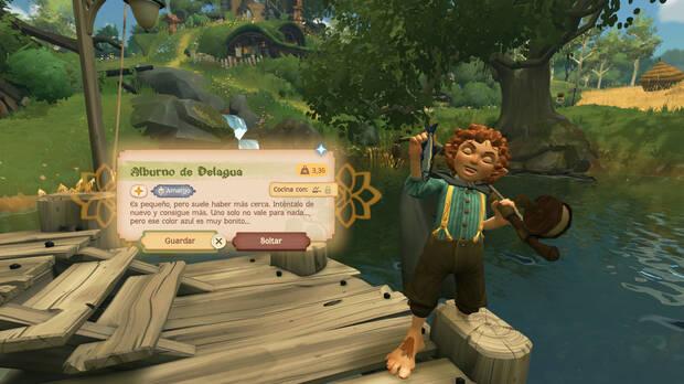 La pesca, ese minijuego que no puede faltar en cualquier RPG o simulador de vida.