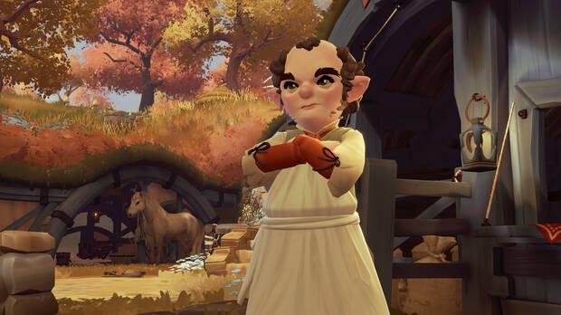 Hay horario dinámico y cambio de estaciones, que da un poco más de vidilla a la vida en la aldea.