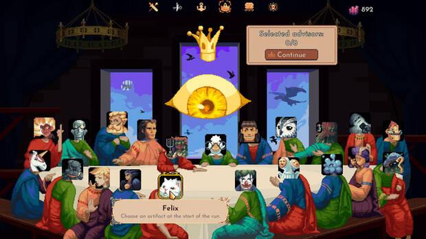 Como todo buen rey, no nos faltan consejeros, con sus propias virtudes y defectos.