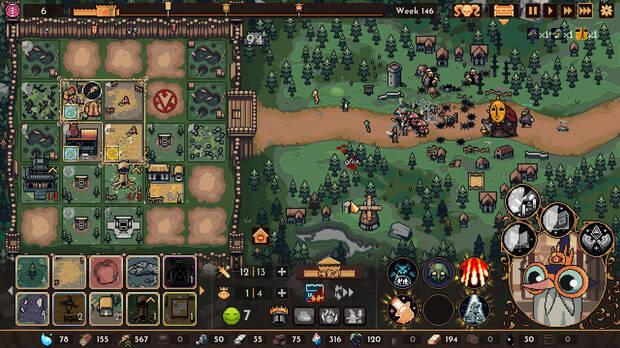 Los hechizos que vemos en la parte derecha inferior otorgan cierta ventajas.