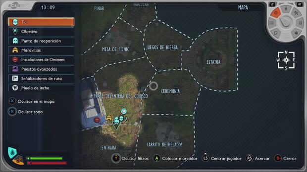 Lleva bastantes horas hasta que conseguir llegar a todos los puntos de un mapeado ahora ms interesante.