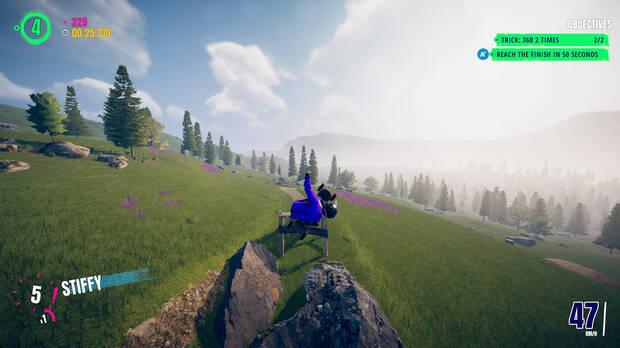 Cada nivel de transicin tiene un objetivo secundario que, si lo completamos, sumar una vida a nuestro contador, pero son desafos bastante repetitivos.