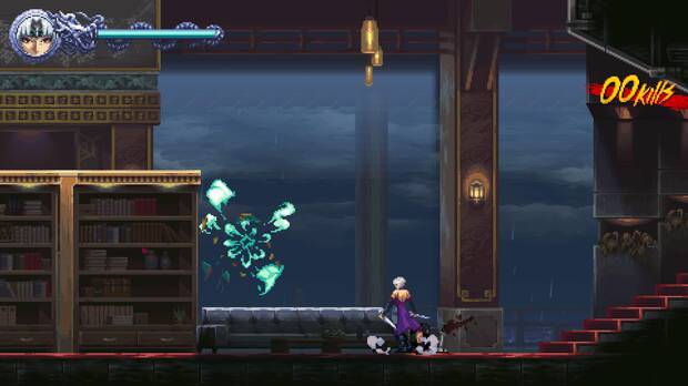 Kumori cuenta con un par de niveles protagonizados exclusivamente por ella en los que nos presentan su historia y sus controles.