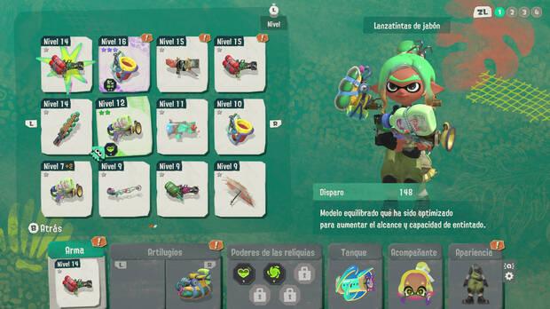 La variedad de armas hace que la forma de jugar cambie notablemente.