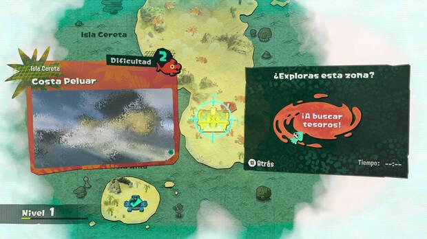 Tenemos un mapa que se va desbloqueando a medida que superamos niveles.