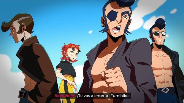 No hay muchas secuencias animadas, pero las que hay son geniales.